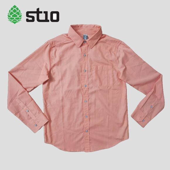 Stio Other - Men's Stio Shirt Button Down Long Sleeve | Color: Salmon | Size: S